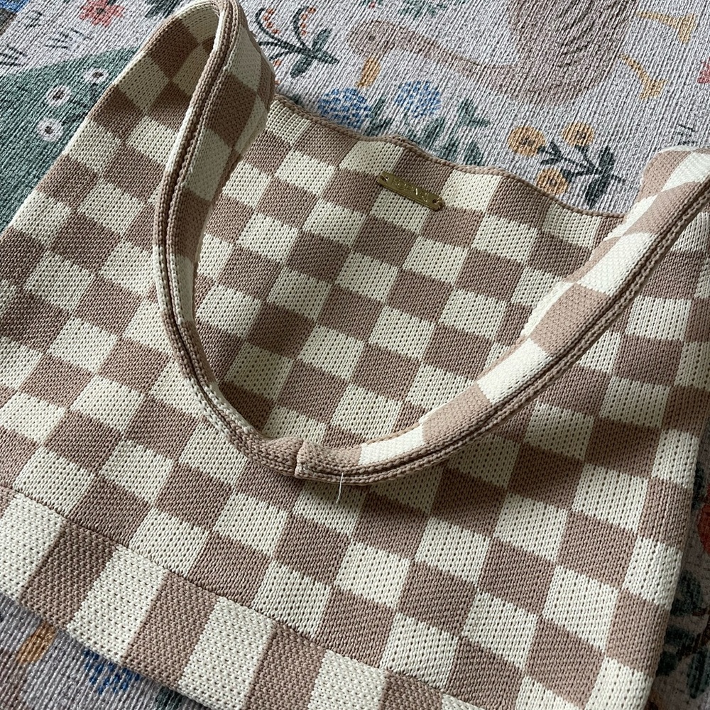 Cute checkered bag